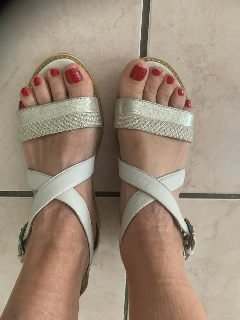 Sandalen no Stress 38 kwaliteitsleer weinig gedragen, Ophalen of Verzenden