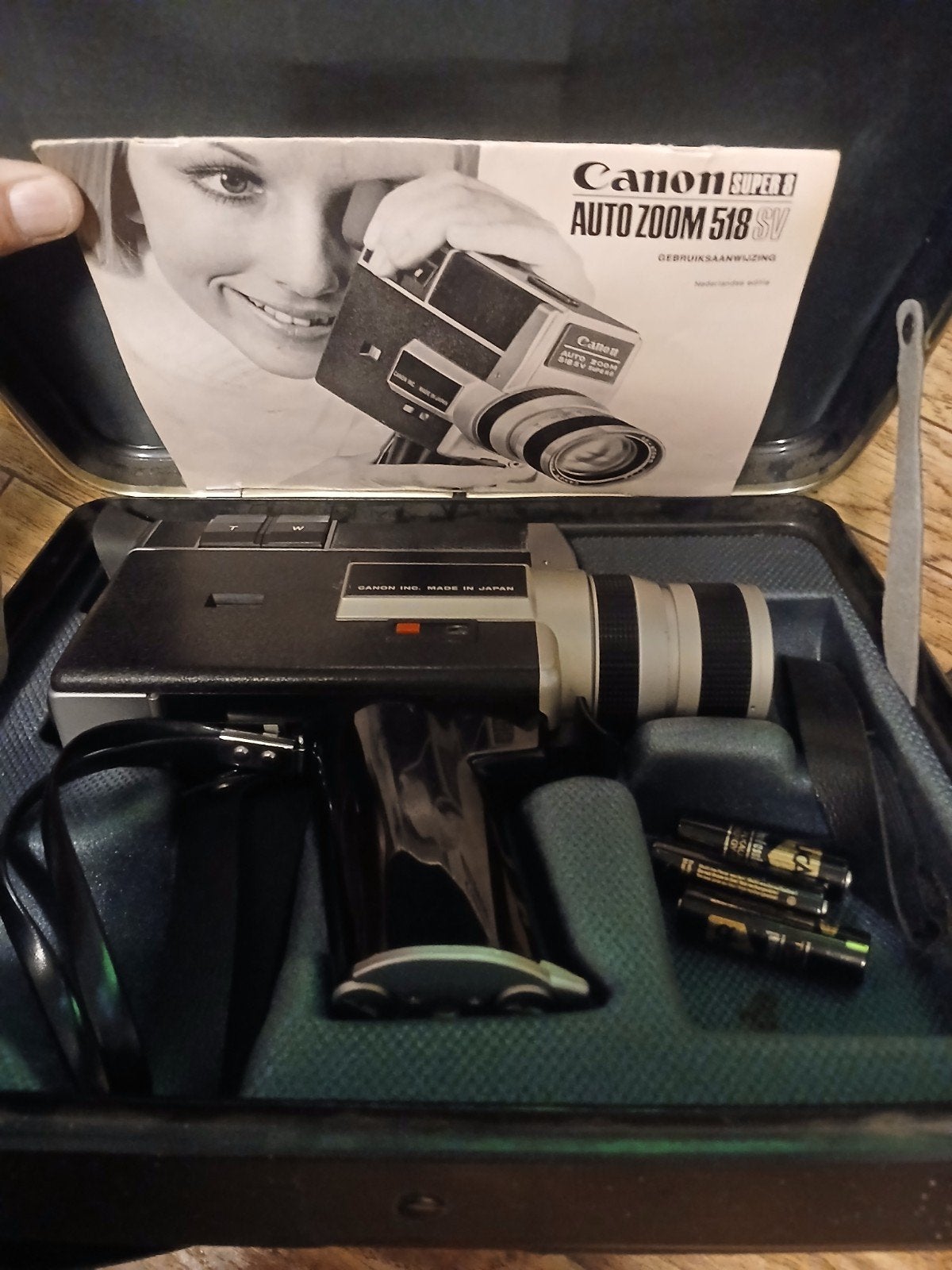 Canon super 8 autzoom 518 SV werkt nog steeds, Audio, Tv en Foto, Videocamera's Analoog, Ophalen