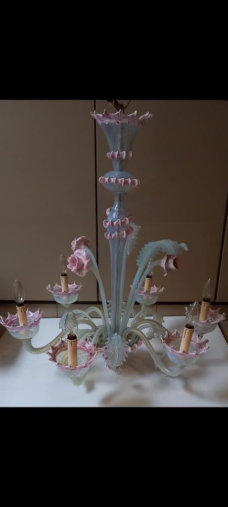 Murano kroonluchter, Ophalen