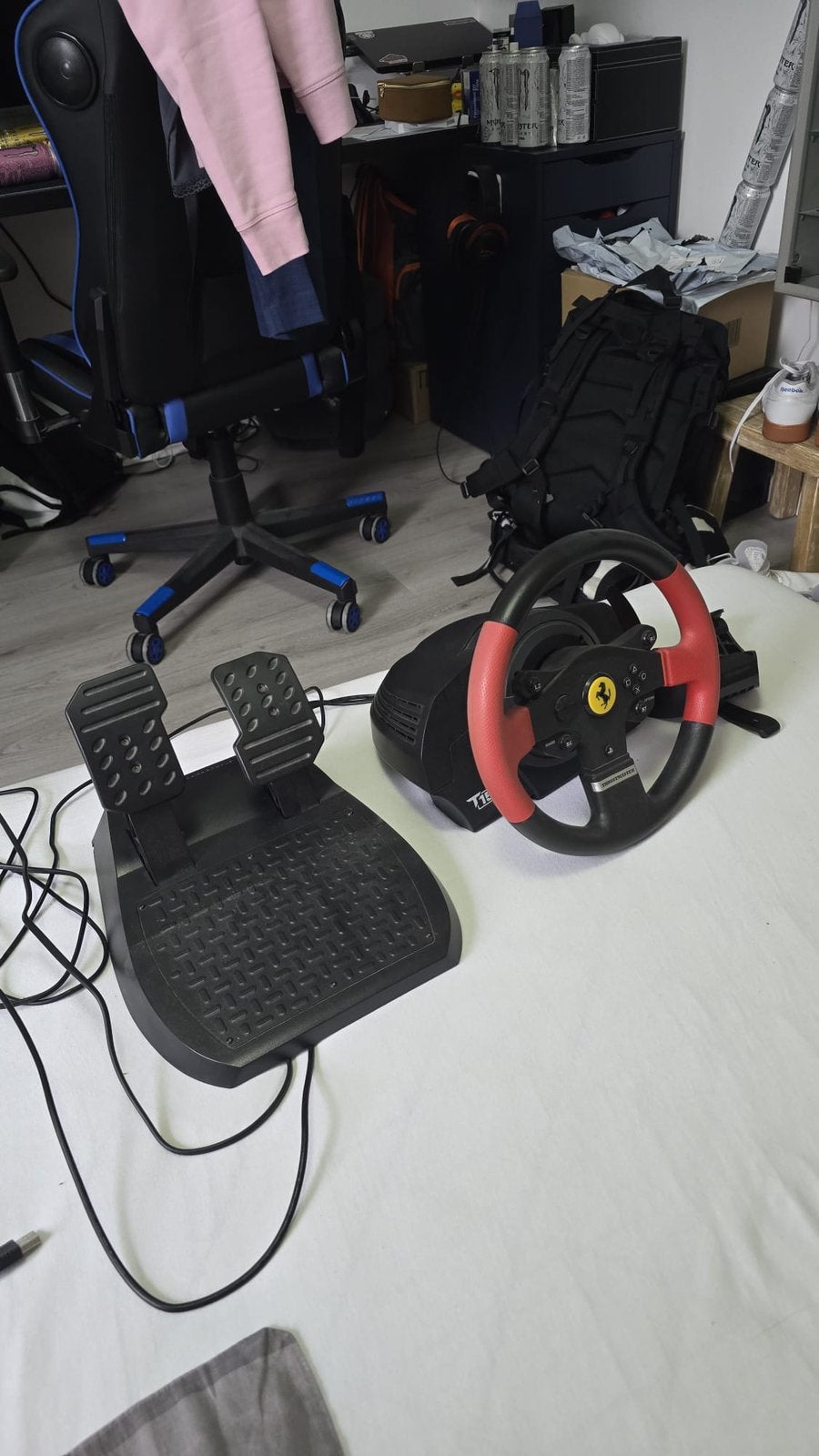 Volant / pedales PS, Consoles de jeu & Jeux vidéo, Enlèvement, Comme neuf