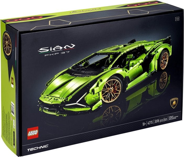 NIEUW! - Lego Technic 42115 Lamborghini Sián FKP 37, Kinderen en Baby's, Lego, Nieuw, Ophalen of Verzenden, Technic