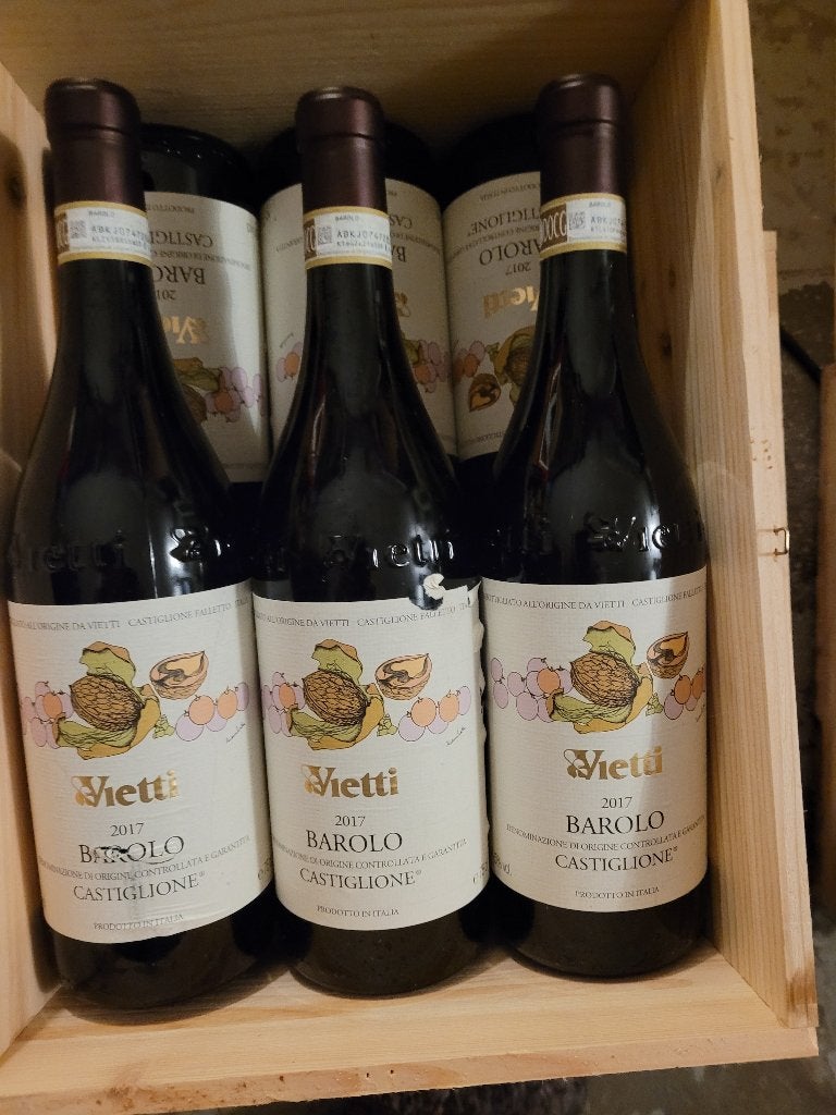 Barolo Vietti Castiglione 2017, Neuf, Pleine, Enlèvement, Vin rouge