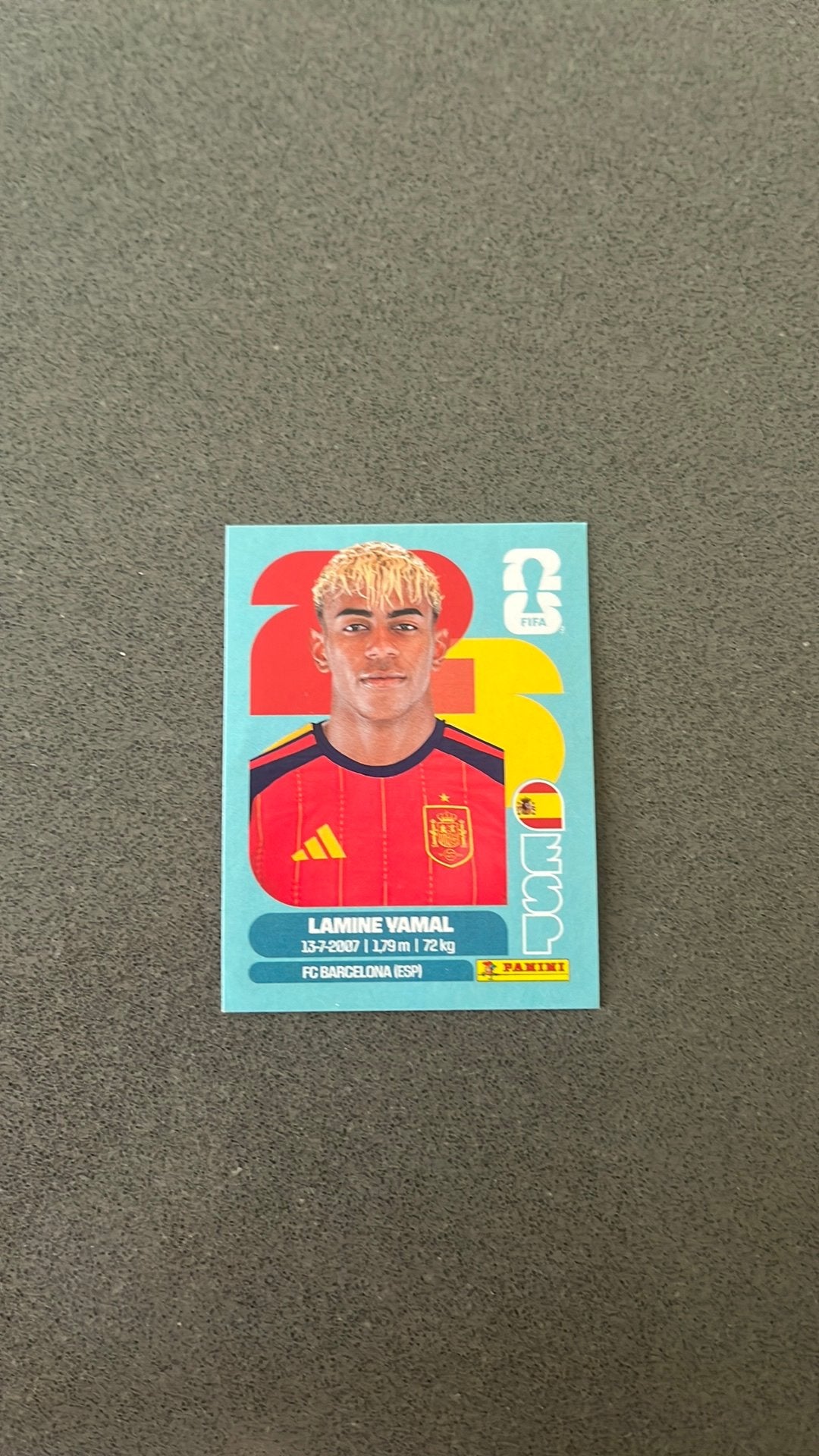Voetbalkaart, Hobby en Vrije tijd, Stickers en Plaatjes, Ophalen, Zo goed als nieuw