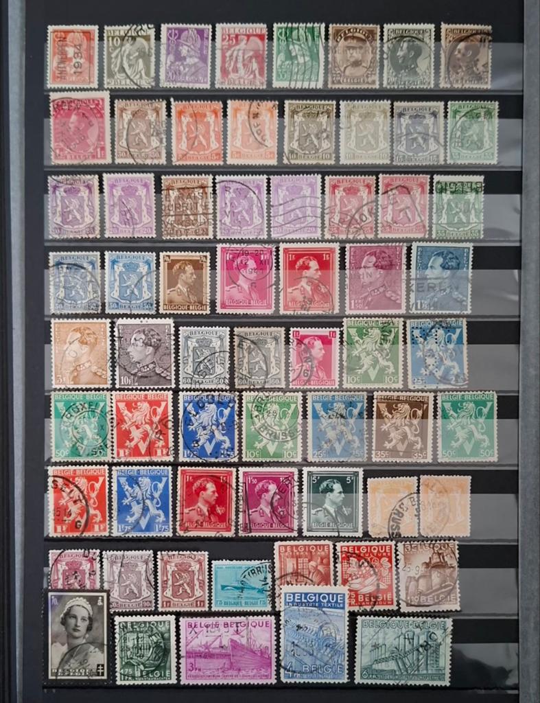 België: gestempelde verzameling., Met stempel, Frankeerzegel, Ophalen of Verzenden, Gestempeld