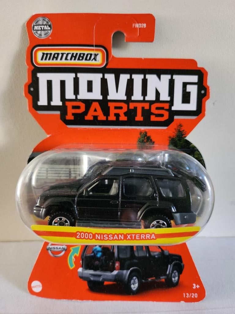 Matchbox Moving Parts 2000 Nissan Xterra (2021), Enlèvement ou Envoi