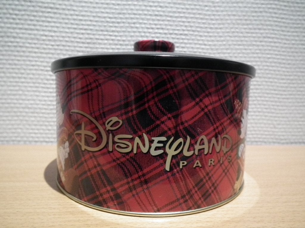Boîte en métal Disneyland Paris (2021) H 9 cm/ D 15 cm, Envoi, Mickey Mouse, Comme neuf, Autres types