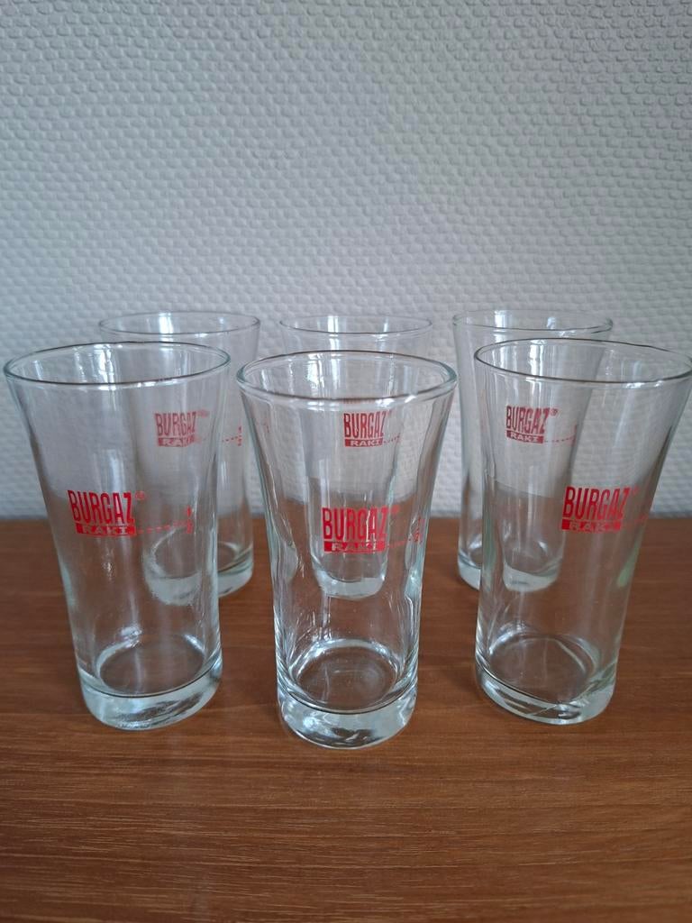 6 Burgaz raki glazen, Ophalen