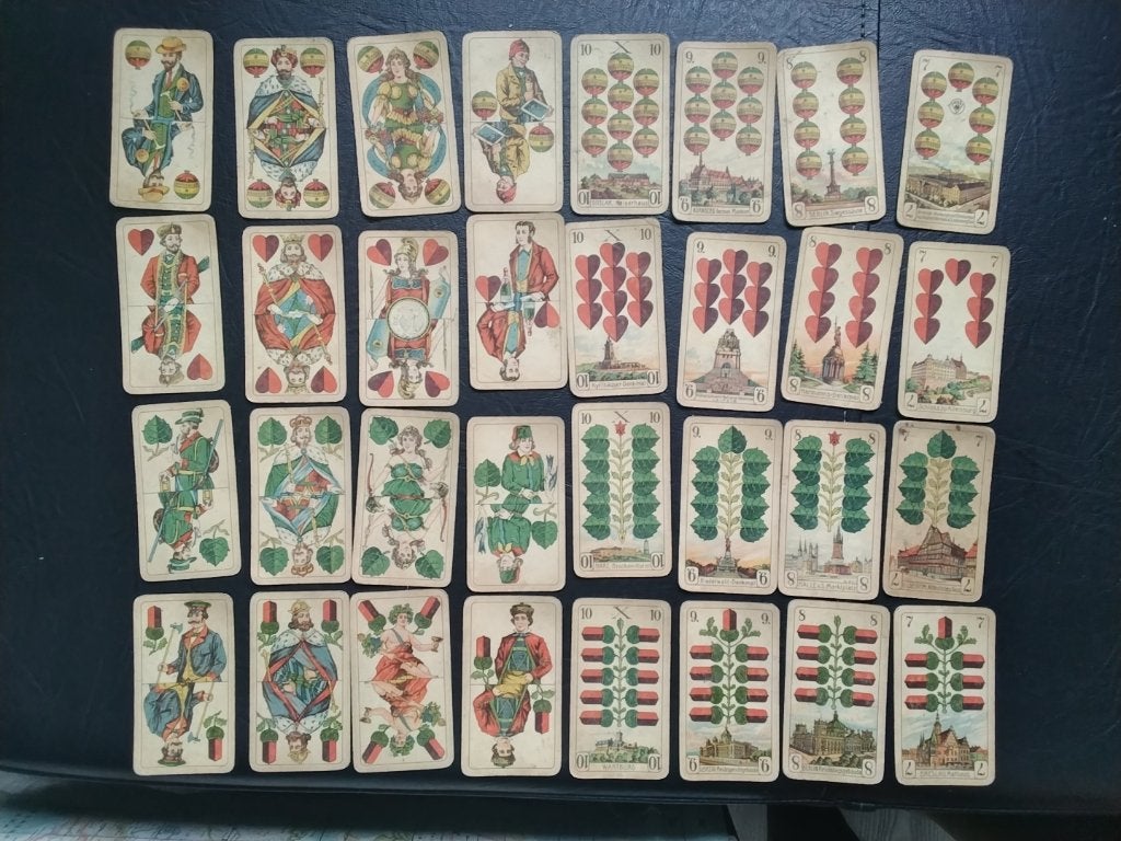 oude speelkaarten, Ophalen, Speelkaart(en)