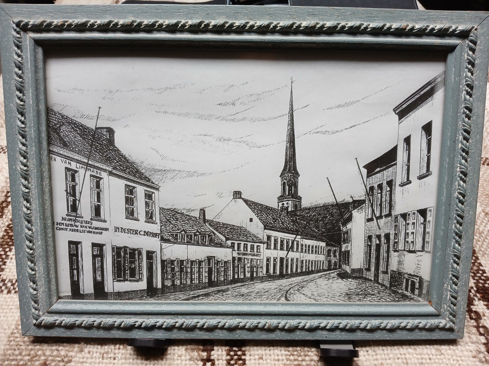 Schelle Provincialestwg, Ophalen of Verzenden, Tekening
