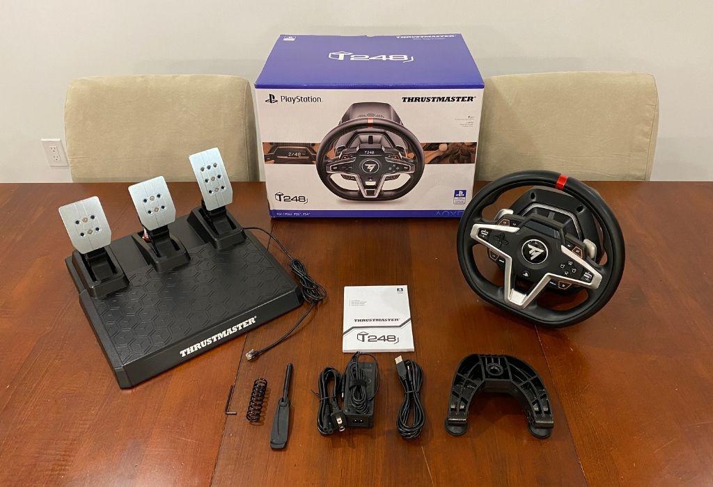 Volant Thrustmaster T248 pour PlayStation (PS4/PS5) & PC, Consoles de jeu & Jeux vidéo, Jeux | Sony PlayStation 5, Comme neuf