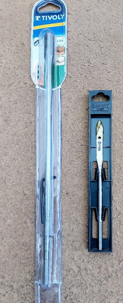Verlengstuk voor houtboren met zeskantschacht/houtboren 8mm., Ophalen of Verzenden, Nieuw, Overige typen