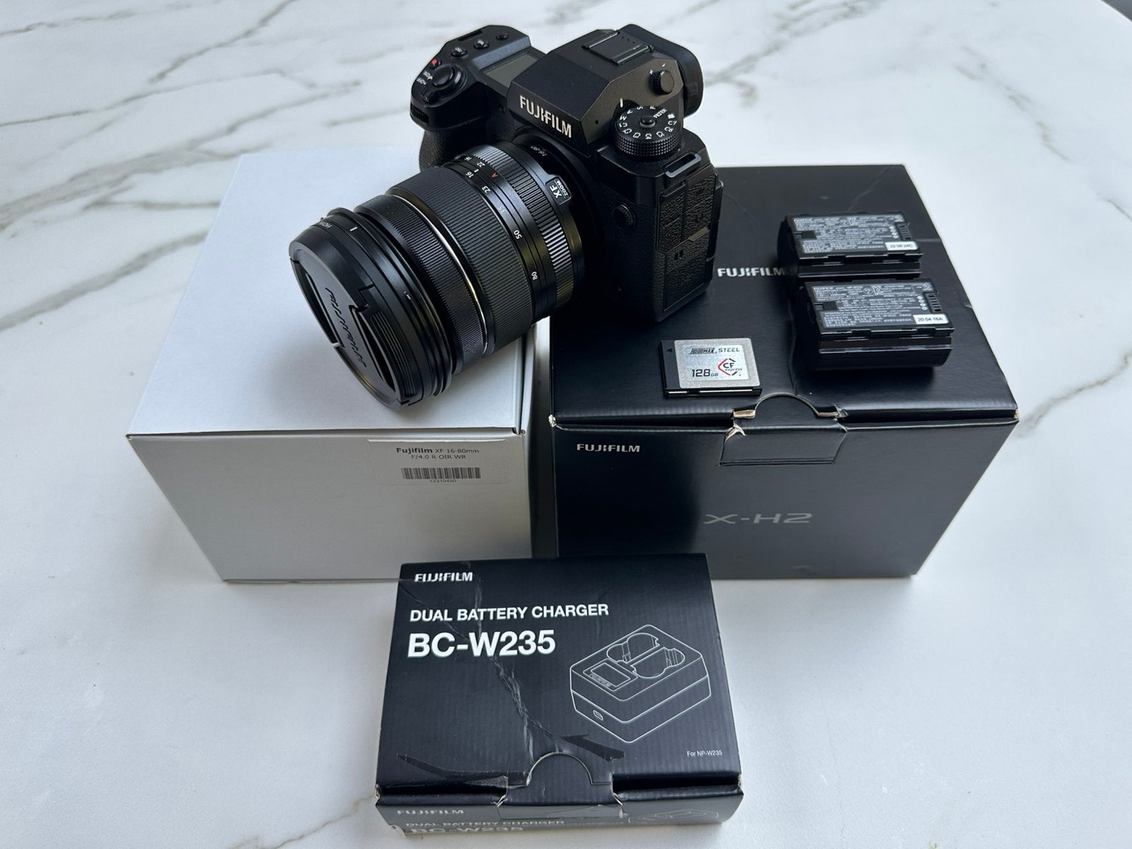 Fujifilm X-H2 + Fujifilm XF 16-80 f/4, Ophalen, Fujifilm