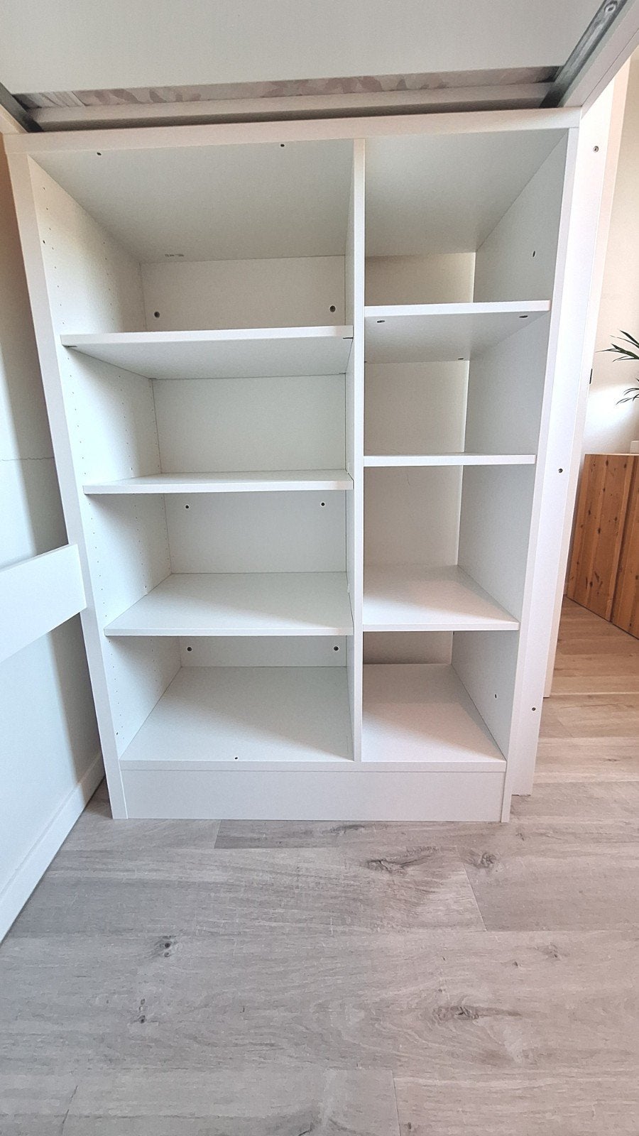 IKEA STUVA hoogslaper 90x200 wit met opberg- + kledingkast, Ophalen, Hoogslaper