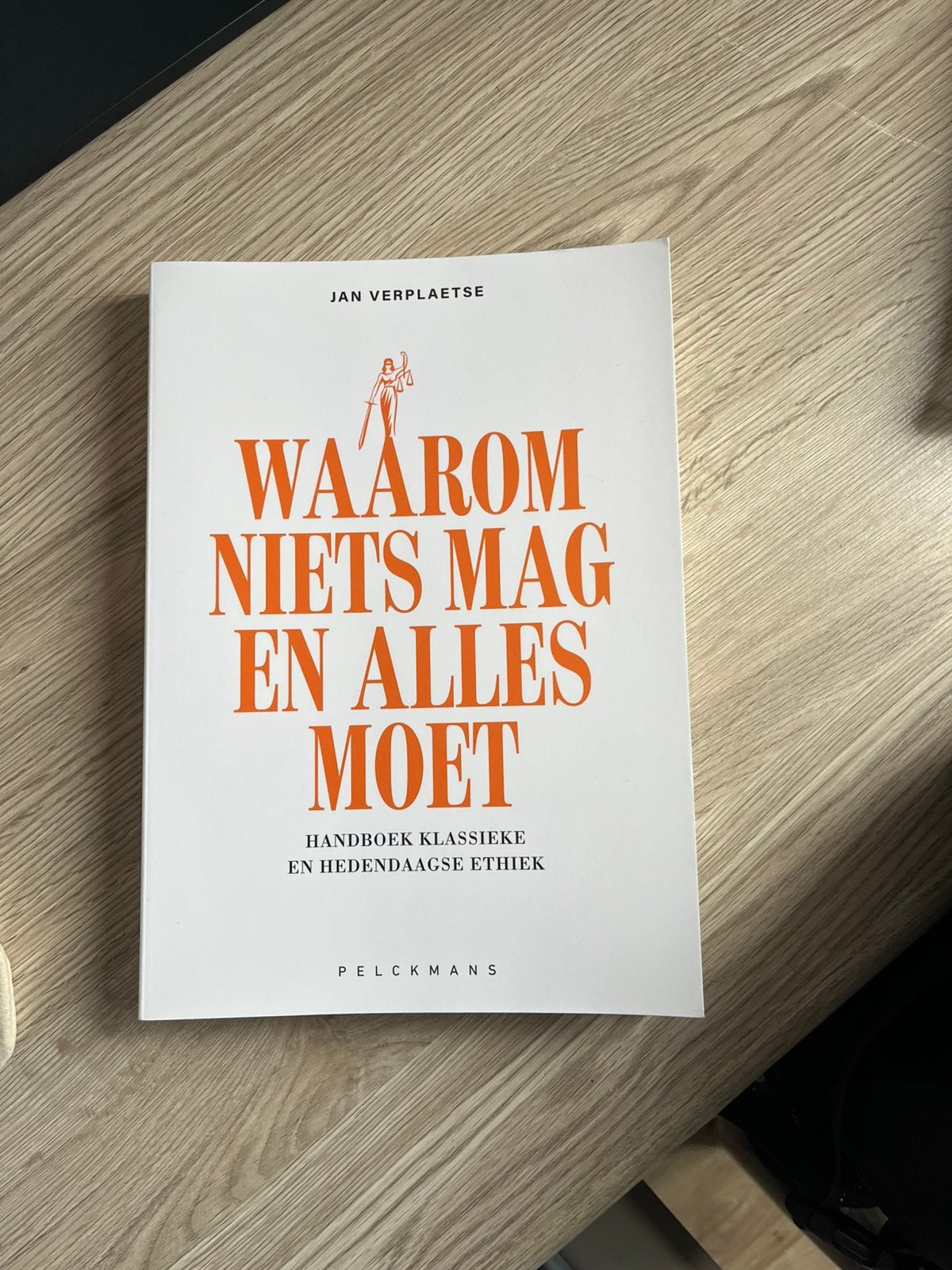Ethiek 1e bach rechten ugent, Boeken, Ophalen of Verzenden, Zo goed als nieuw