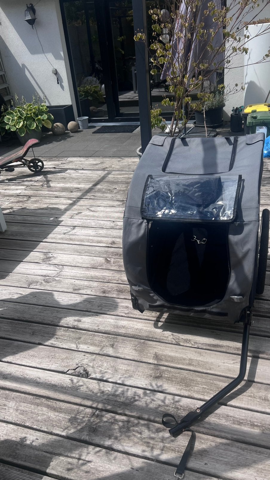Remorque pour vélo pour chien, Enlèvement, Utilisé, Remorque pour chien