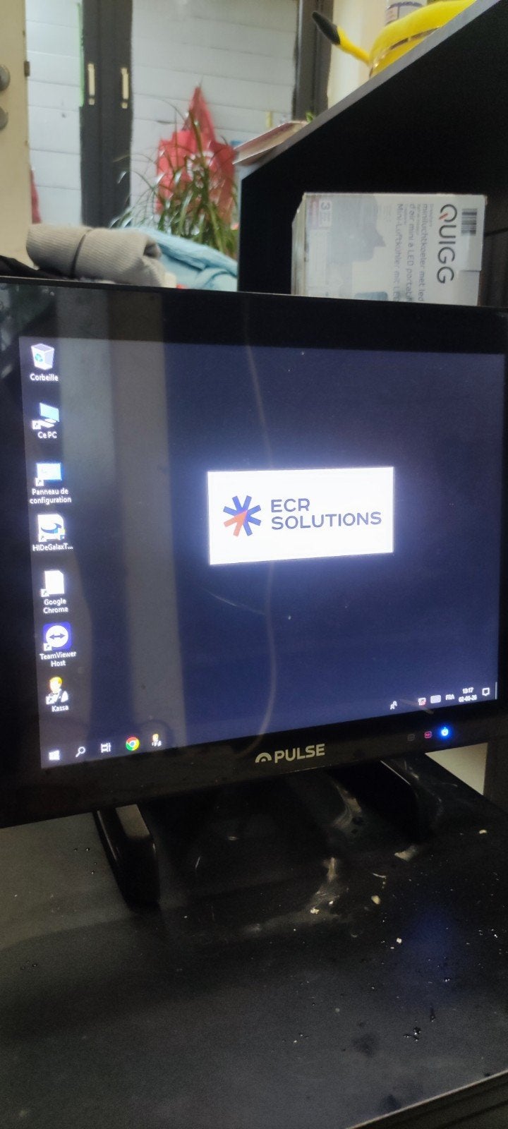 Pulse windows 10 pc + caisse, Computers en Software, Monitoren