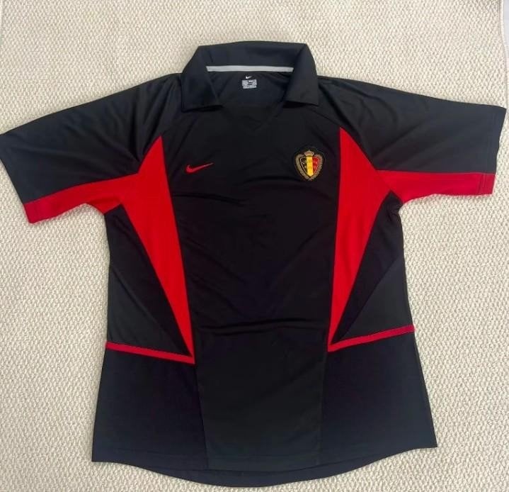 België Voetbal Uitshirt Origineel WorldCup 2002, Verzenden