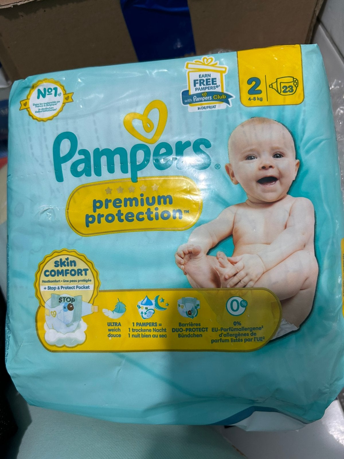 Pampers maat 2 25€, Ophalen