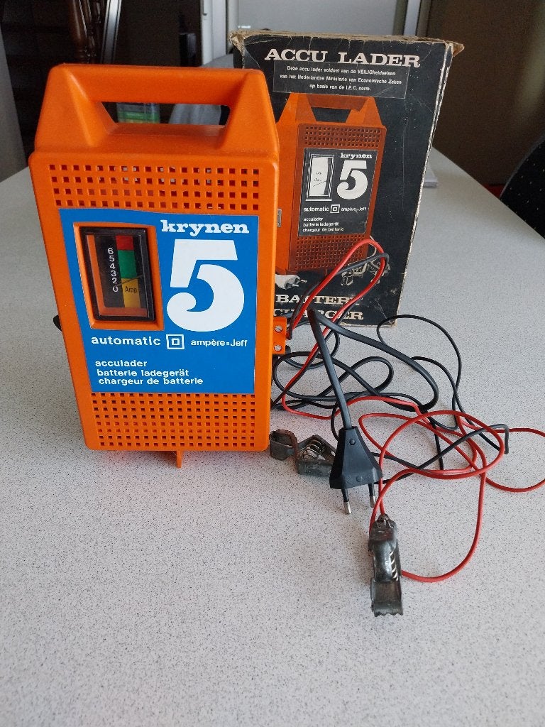 Batterijlader, Ophalen, Gebruikt