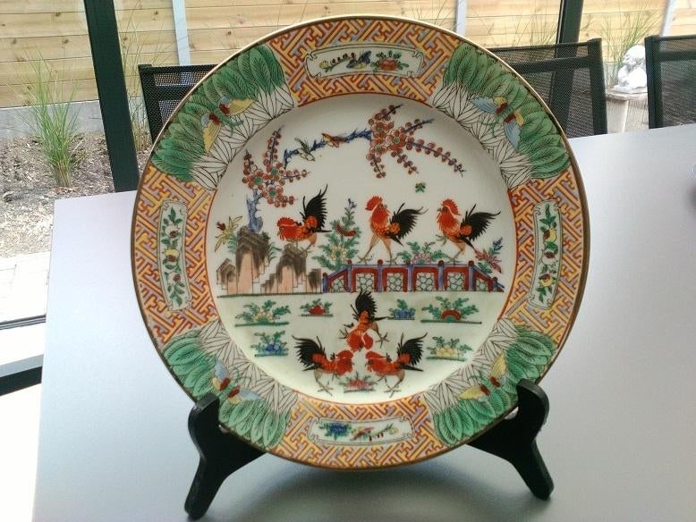 sierbord hanen, Antiek en Kunst, Ophalen of Verzenden