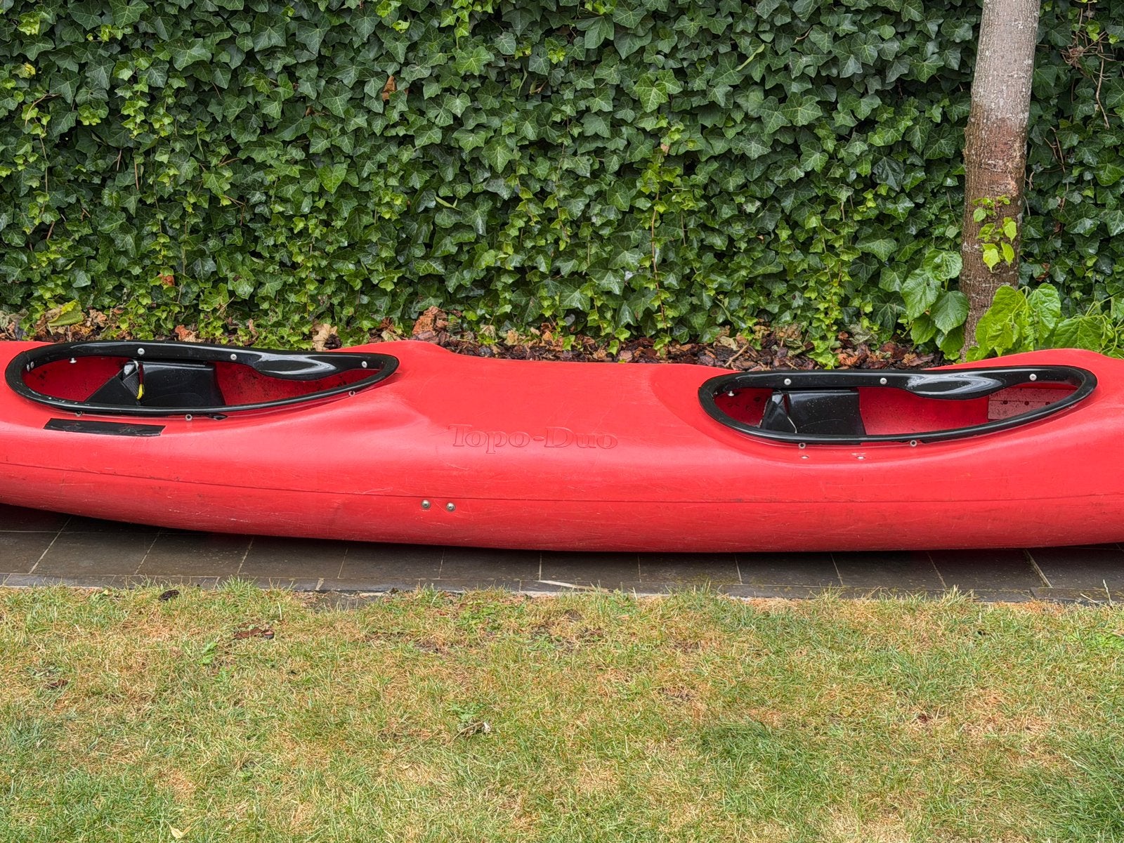 Topo duo eskimo in gebruikte staat. 2 persoons kajak kano, Ophalen, Gebruikt, 2-persoons