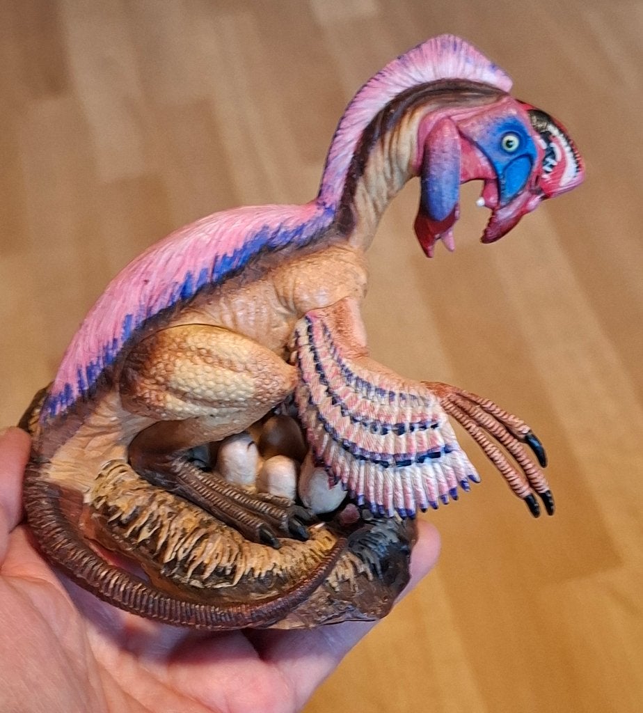 Oviraptor op een nest (after Luis V. Rey), Ophalen, Zo goed als nieuw, Overige soorten, Overige typen