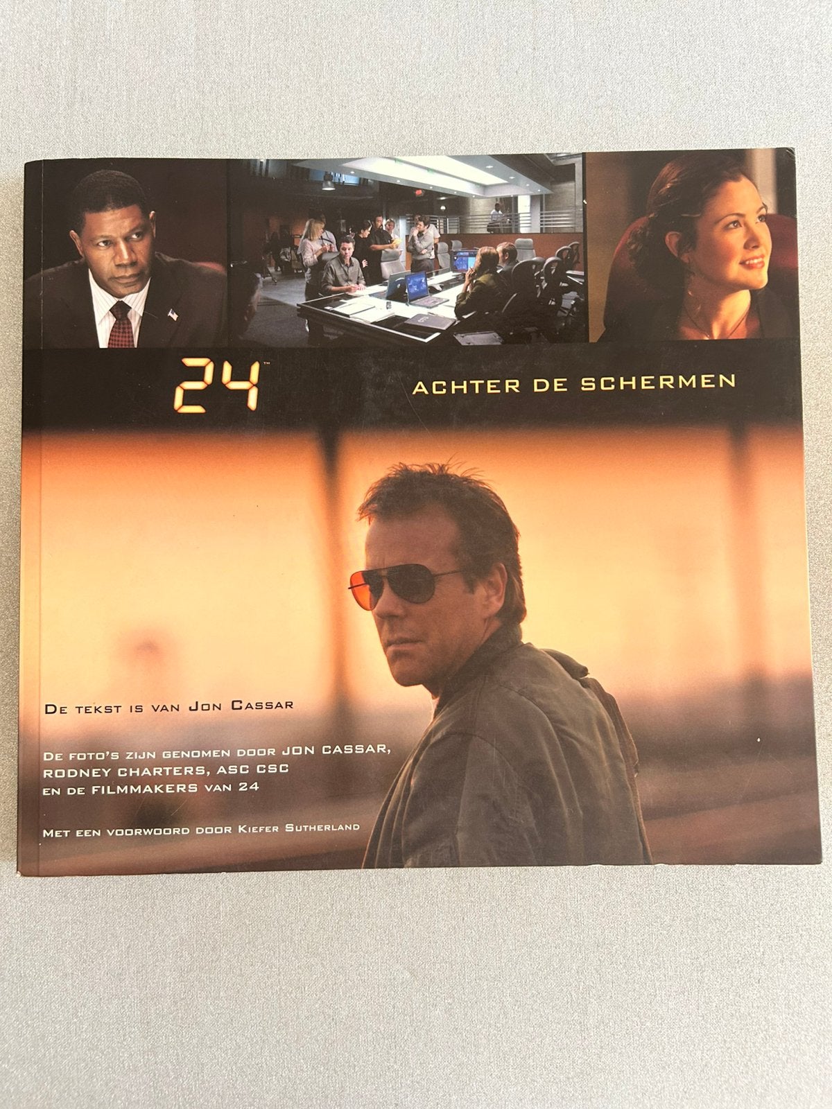 Livre photo en NL sur la série télévisée 24, Enlèvement, Neuf, TV