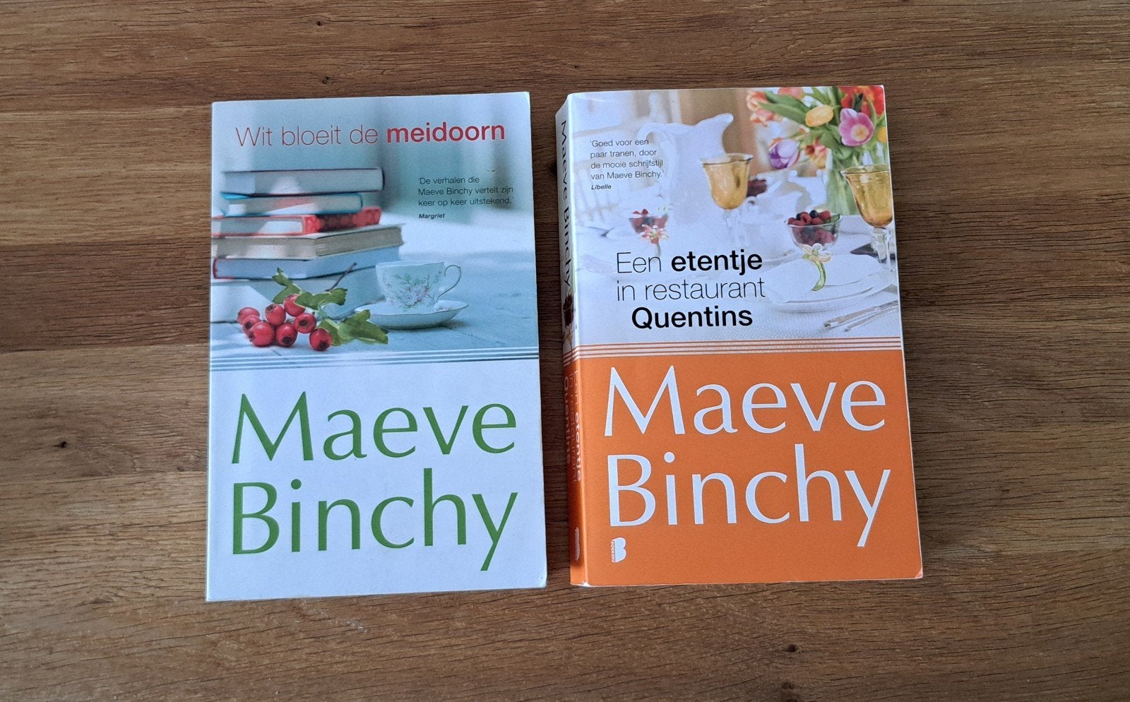 2 x Maeve Binchy romans, Boeken, Verzenden, Gelezen, Maeve binchy