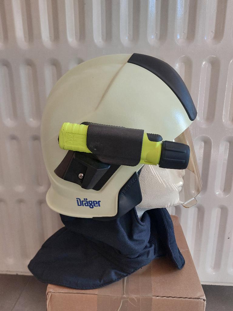 Casque pompier Drager HPS 6200, Verzenden, Overige soorten, Helm of Baret
