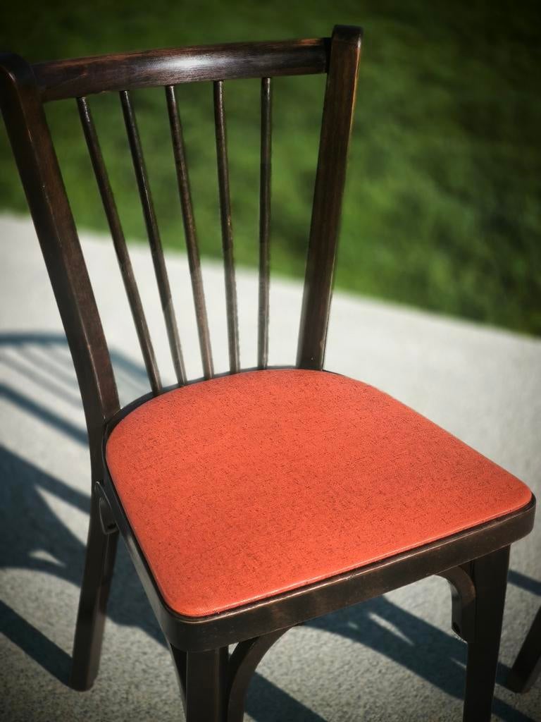 2 chaises Baumann bistrot troquet parisien, 1950s, Deux, Enlèvement, Bois, Neuf