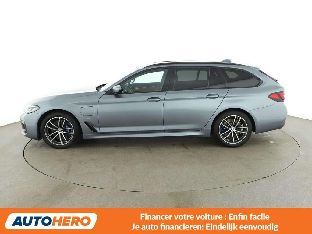 BMW 5 Serie 530 530e M Sport (bj 2021, automaat), Auto's, BMW, Achterwielaandrijving, Euro 6, Bruin, 5 deurs