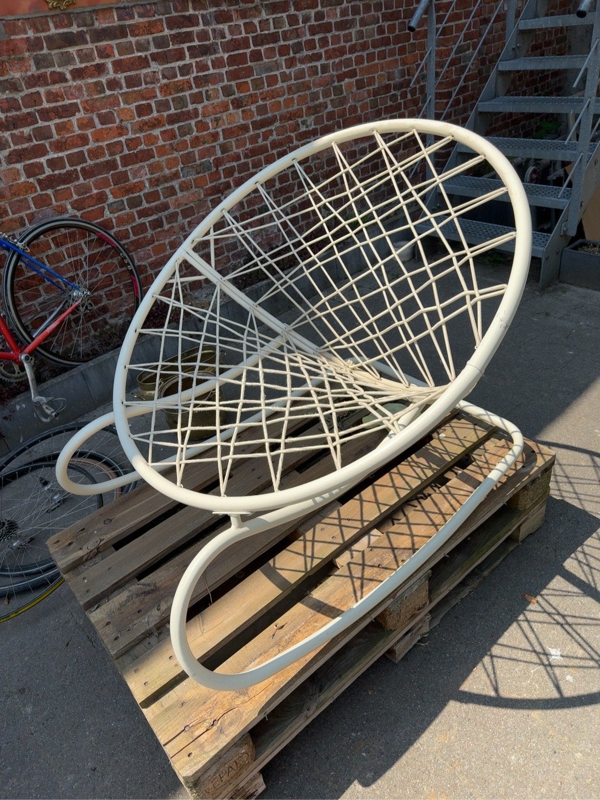 Chaise IKEA vintage — Niels Gammelgaard, Maison & Meubles, Scandinavisch, Comme neuf, Enlèvement, Une