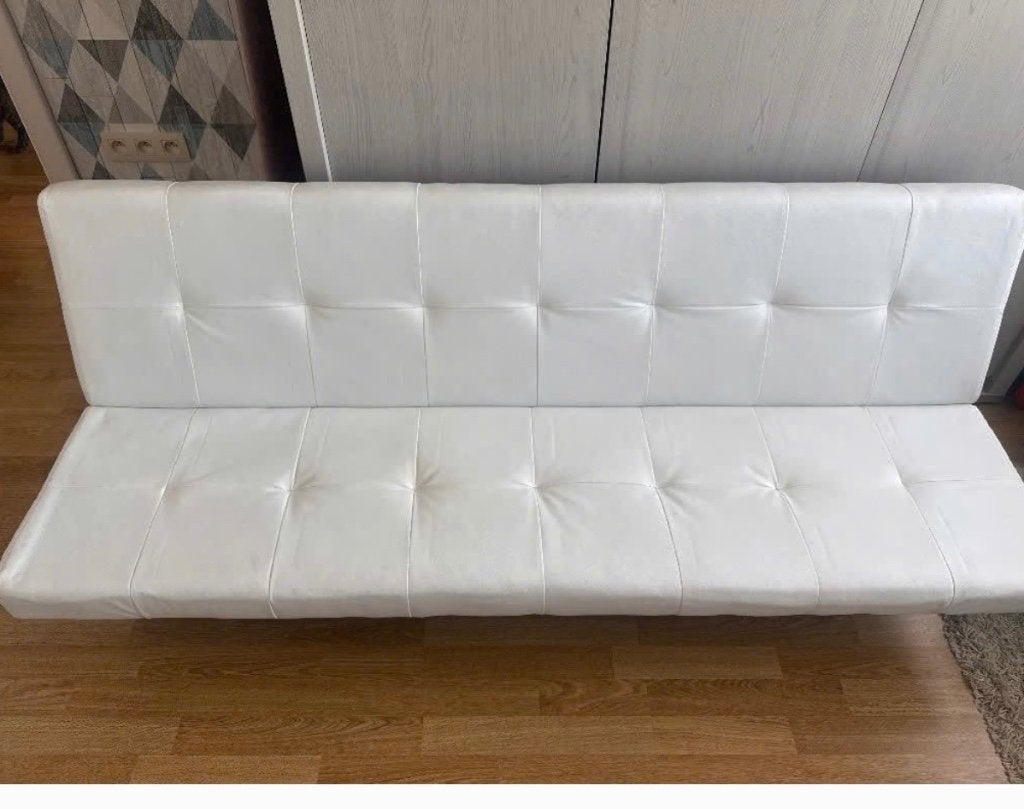 Zetel/slaapbank, Huis en Inrichting, Ophalen, Kunststof, Driepersoons, Zo goed als nieuw