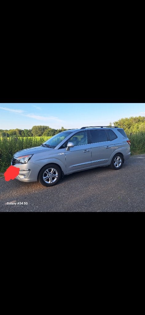 Ssangyong Rodius diesel 2017.  7 Places, Euro 6, 7 zetels, Particulier, USB