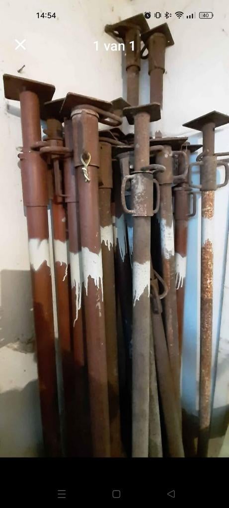 Schoren te koop, Doe-het-zelf en Bouw, Steigers, Ophalen