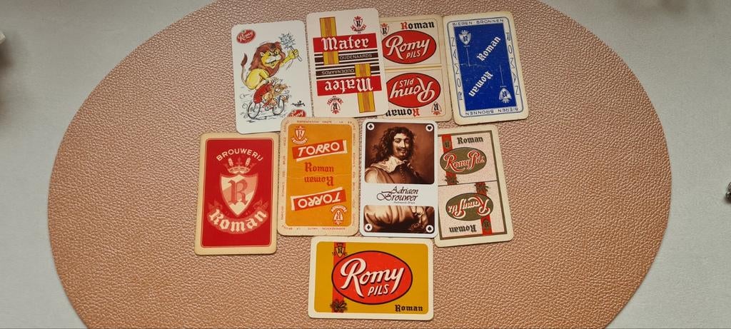 Speelkaarten roman, Verzamelen, Ophalen of Verzenden, Speelkaart(en)