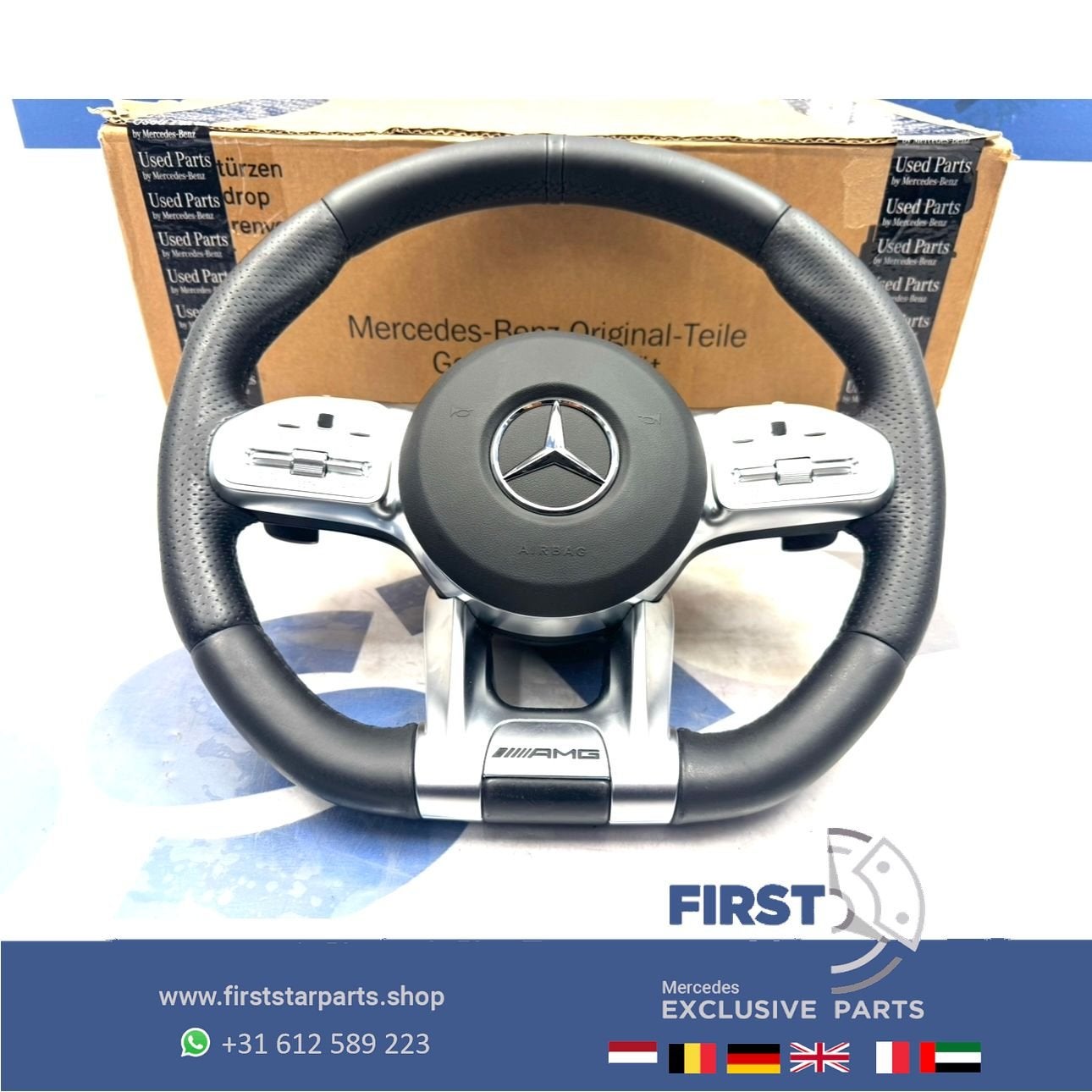 Volant AMG 2021 W177 W118 W247 W205 W213 W253 V167 W223 W464, Utilisé, -, -, Enlèvement ou Envoi