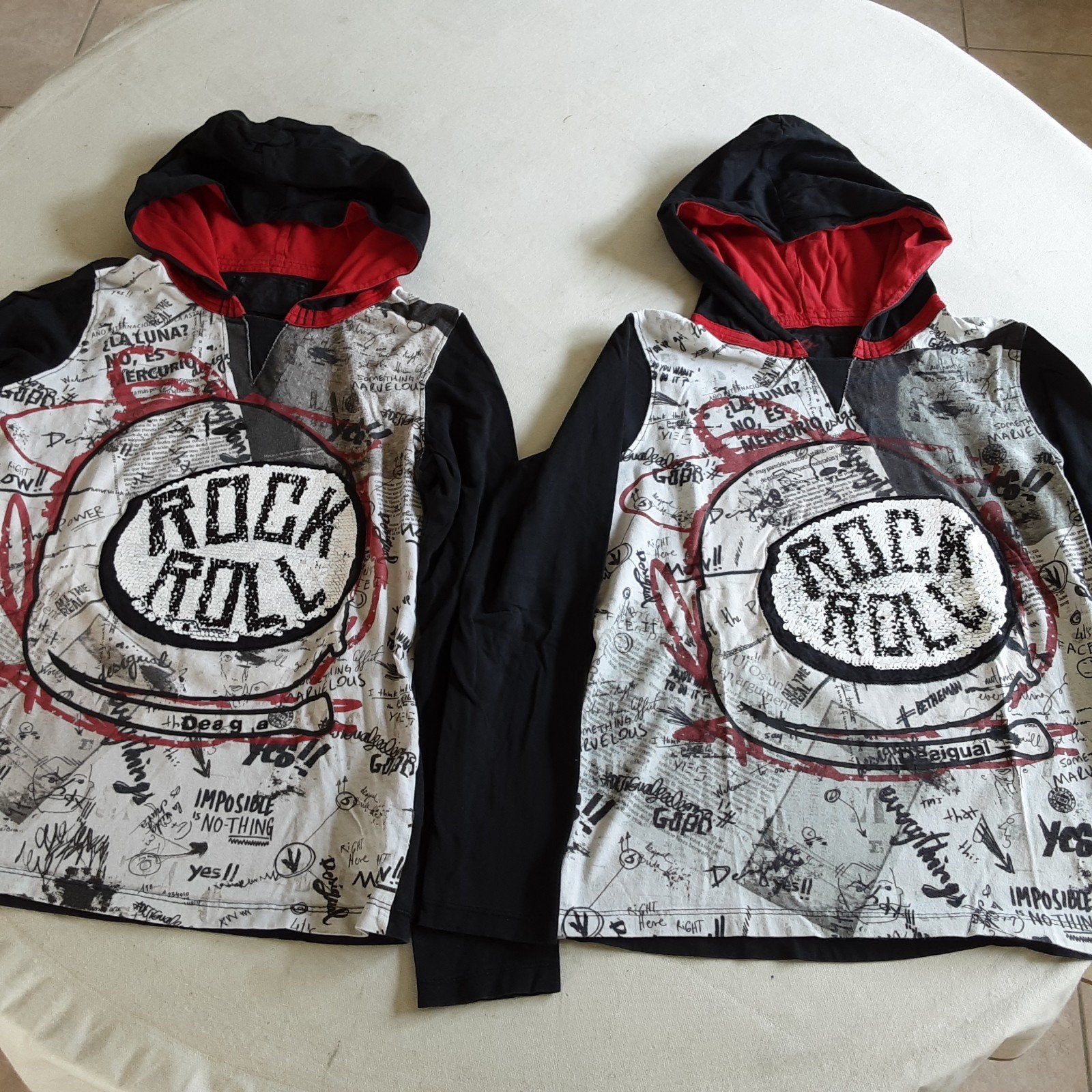 2 shirts maat 146 merk Desigual 
Maat 146-11-12 jaar
Merk De, Kinderen en Baby's, Ophalen of Verzenden