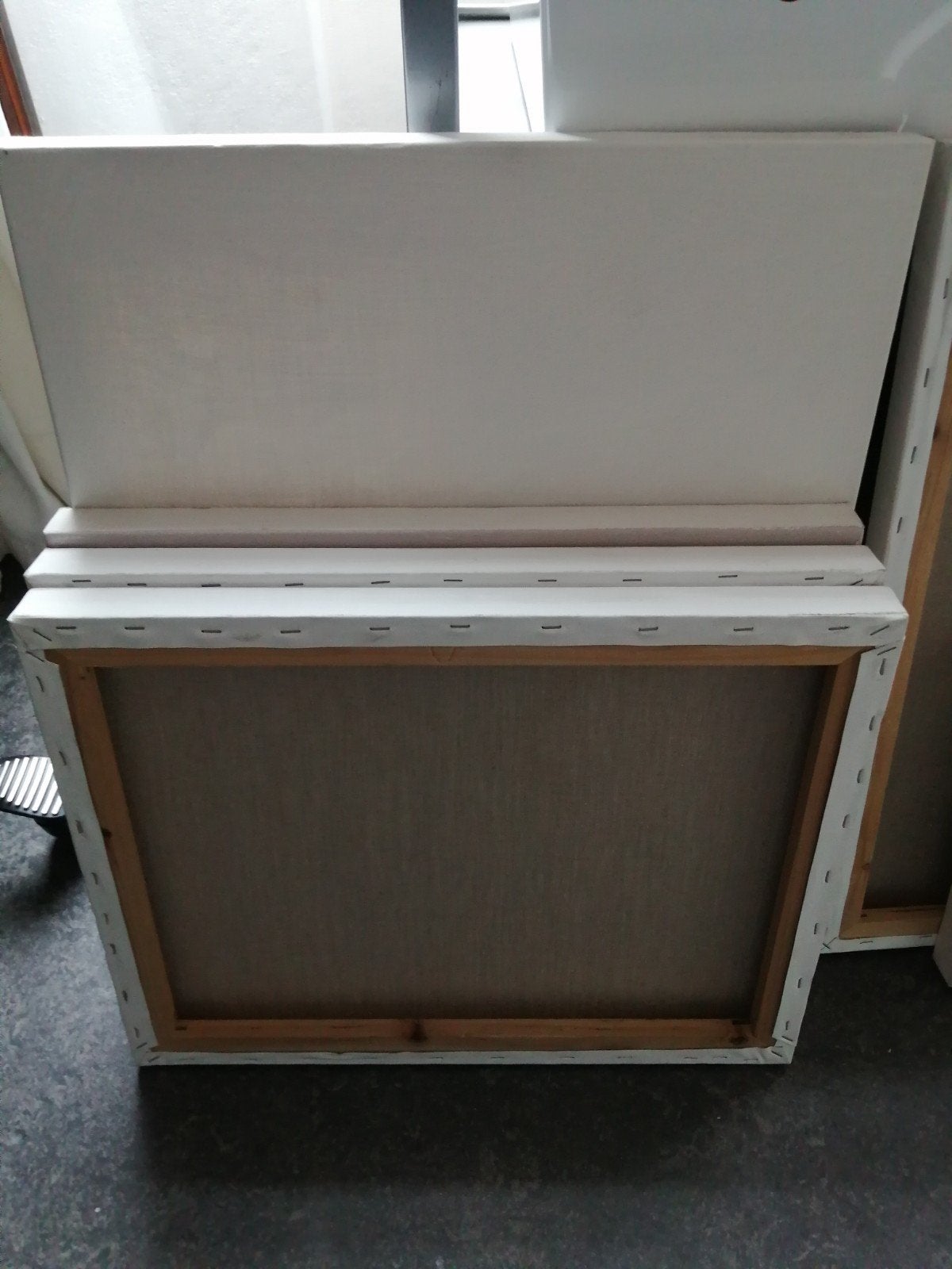 Linnen doeken 7 stuks (nieuw) met extra laag primer., Ophalen