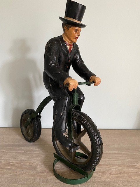 Retro fietser, Antiek en Kunst, Ophalen