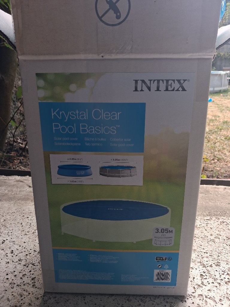 Intex Zwembad Afdekzeil 3.05m, Ophalen, Nieuw, Afdekzeil