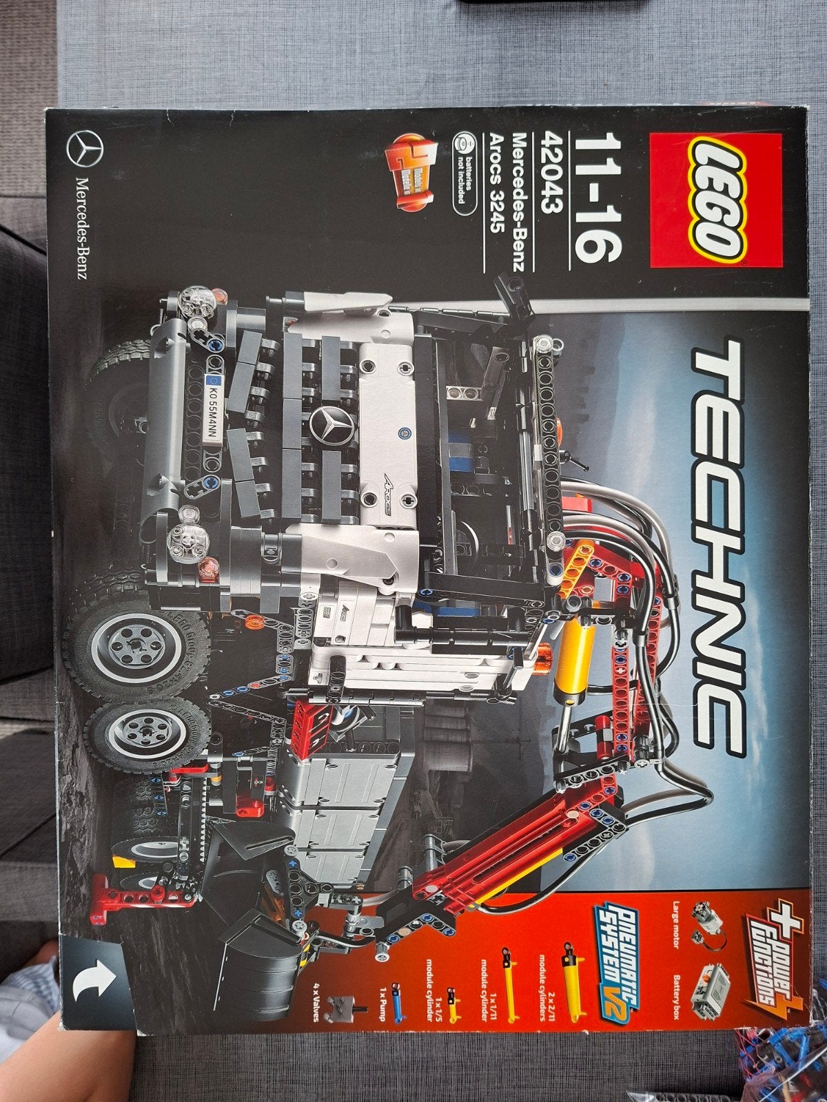 lego technic mercedes benzine arons 3245, Lego, Ensemble complet, Comme neuf, Enlèvement