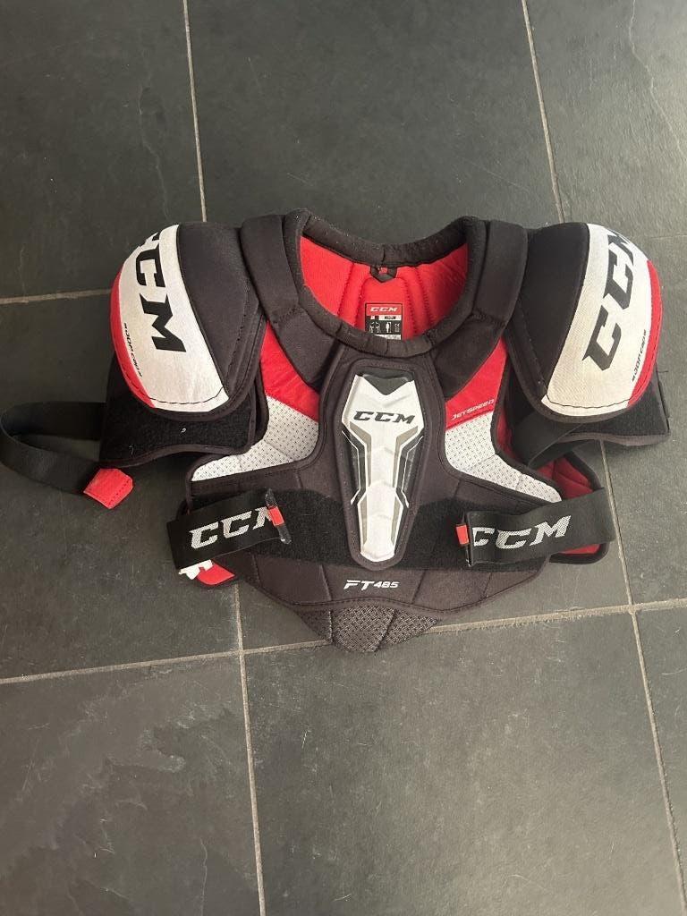 ijshockey Shoulder Pads Senior, Ophalen, Zo goed als nieuw, Bescherming
