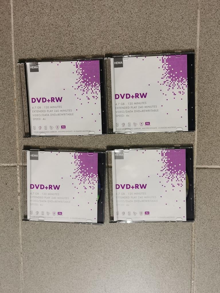 DVD+RW, Enlèvement ou Envoi, Dvd