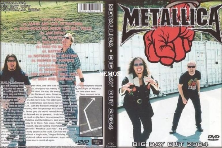 DVD - METALLICA - BIG DAY OUT 2004, Verzenden, Nieuw in verpakking, Concert