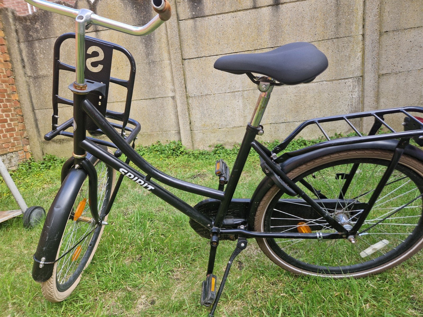 Zwarte Spirit fiets, Ophalen, Spirit, Handrem