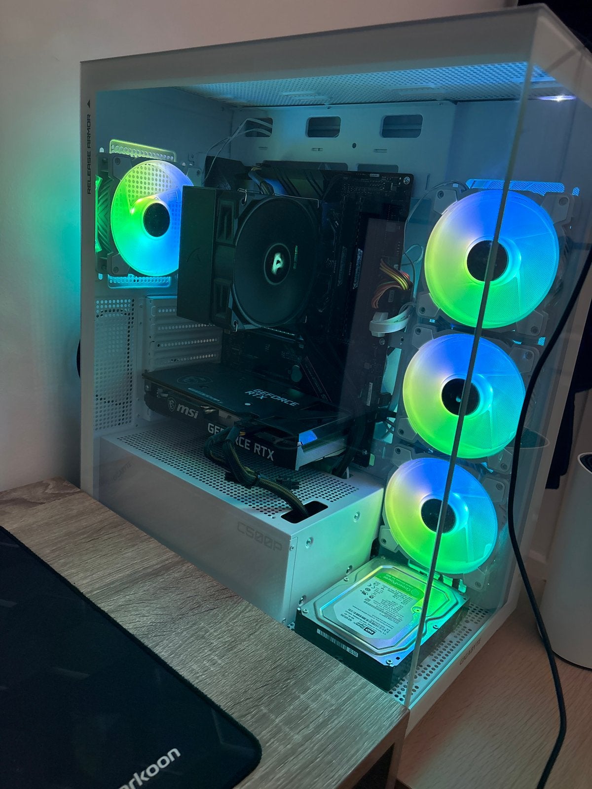 Gaming PC Ryzen 7 5800X RTX 3060 12GB 32GB RAM, Enlèvement, Comme neuf
