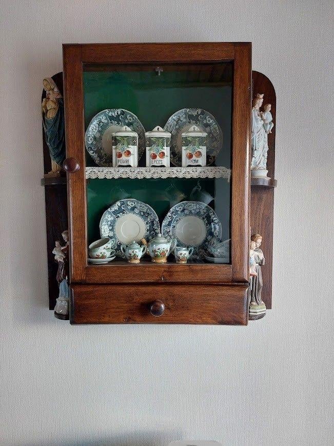 antiek hangkastje, Antiek en Kunst, Antiek | Meubels | Kasten, Ophalen