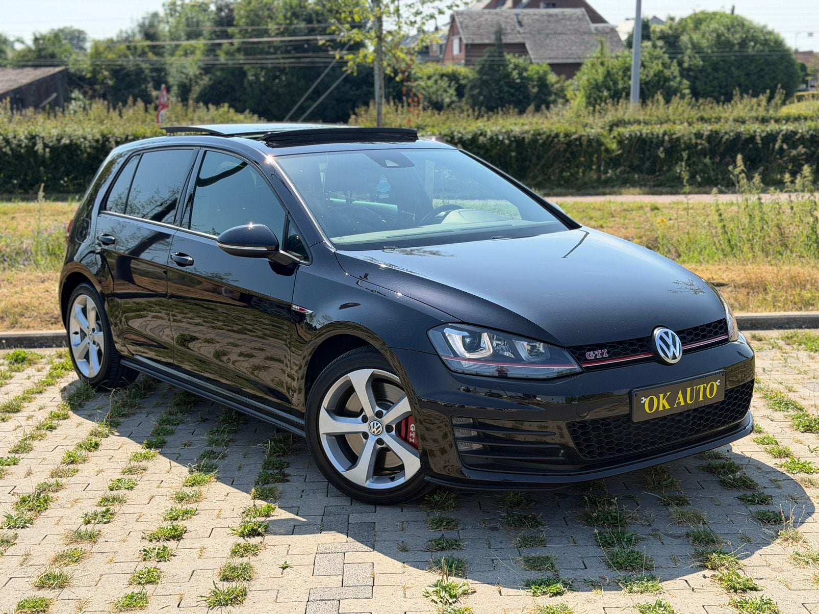 Vw Golf 7 GTI Performance 53.000Km Garantie 12 Mois, Voorwielaandrijving, Dealer onderhouden, 4 cilinders, Zwart