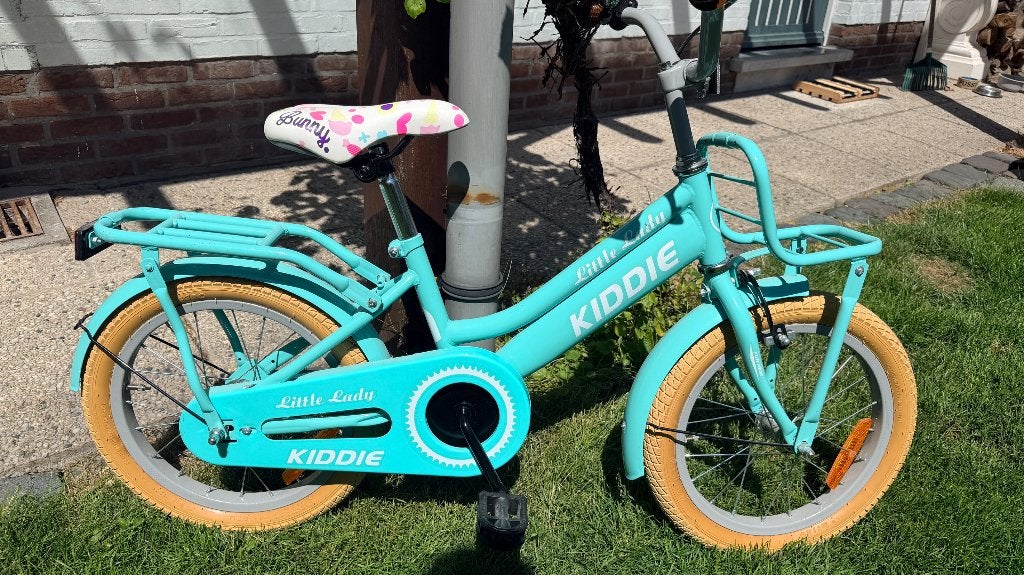 kinderfiets 16 inch – zo goed als nieuw, Fietsen en Brommers, Ophalen, Terugtraprem, 16 inch, Handrem